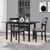 59'' Extendable Dining Table, Modern House Dining Room Table for 4-8, - 2 of 4