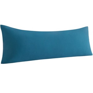 Brushed Microfiber Body Pillowcase, Super Soft Body Pillow Cover with Envelope Closure, 20x54 Inches - NTBAY - 1 of 4