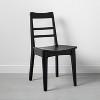 2pk Wood Ladder Back Dining Chair Set - Hearth & Hand™ with Magnolia - 3 of 4