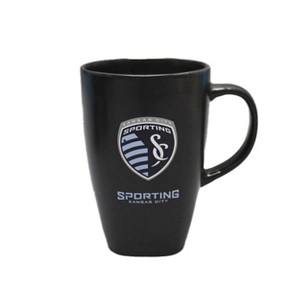MLS Sporting KC 15oz Ceramic Square Mug - 1 of 3