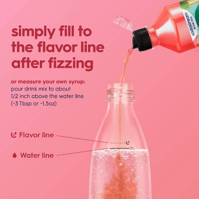 SodaStream 4pk 14.9 fl oz Classics Strawberry Watermelon Zero Drink Mix