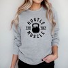 Simply Sage Market Women's Graphic Sweatshirt Hustle Kettleball - 2 of 3