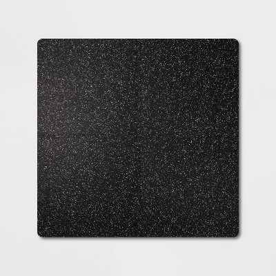 Interlocking Floor Tiles - Premium EVA & Rubber Black 24" x 24" All in Motion™