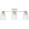 Capital Lighting Laurent 3 - Light Vanity in  Polished Nickel - 4 of 4