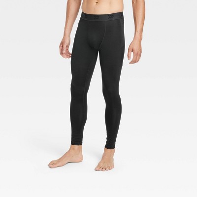 Reebok Men's Long Johns, Cotton Stretch Base Layer, Thermal Underwear with  Branded Waistband Johny, Charcoal Marl