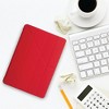 Insten Tablet Case for iPad Air 3, Pro 10.5", Multifold Stand, Magnetic Cover Auto Sleep/Wake, Pencil Charging, Red - 3 of 4