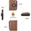 FATMOON Small Wallets for Women,Bifold RFID Blocking Leather Card Holder Compact Wallet with Zipper Coin Pocket for Women - 4 of 4