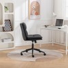 TiramisuBest Adjustable Swivel Black Iron Chair with Cushion, 24.50W x 25.50D x 34.50 - 37.50H, Assembly Required - 4 of 4