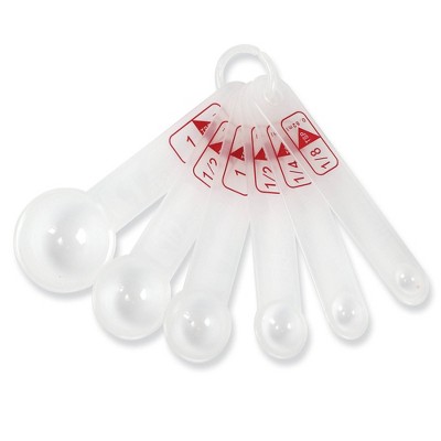 Learning Resources Set of 6 Measuring Spoons: Plastic Teaching Aid for Kindergarten, No Choking Hazard, Ages 5+