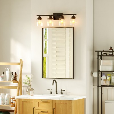 Rectangular Aluminum Framed Wall Bathroom Vanity Mirror