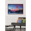 Trends International Wonders of the World - Golden Gate Bridge Framed Wall Poster Prints - 2 of 4