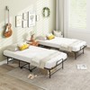 Tangkula 75" x 38" Folding Bed w/ Mattress Metal Slat Frame & Gel Memory Foam - 4 of 4
