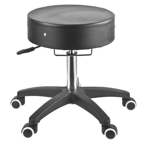Adjustable Rolling Pneumatic Stool For Massage Table Examination