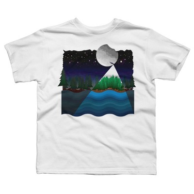 Boy's Design By Humans Christmas night By recklessframee T-Shirt
