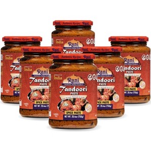 Tandoori Paste (No Colors) 26.5oz (750g) Pack of 5+1 FREE - Rani Brand Authentic Indian Products - 1 of 4