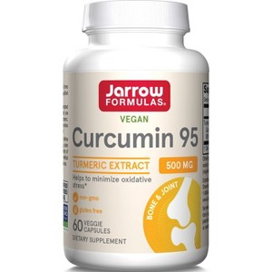 Jarrow Formulas, Inc. Vegan Curcumin 95 500 mg 60 Veg Caps - 1 of 2