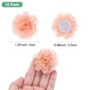 Unique Bargains Mesh Fabric Full Chiffon Flowers for DIY 12 Pcs - 3 of 4