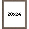 PosterPalooza | Sculpted Silver Picture Frame - UV Acrylic, Foam Board Backing, Hanging Hardware - 2 of 4