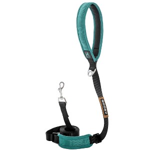 Gooby Pioneer Leash, 6 Feet Padded Handle with Adjustable Traffic Control Short Handle Matchces with Pioneer Harness, Turquoise - 1 of 1