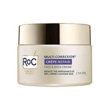 RoC Face & Neck Anti-Aging Moisturizer Firming Cream for Crepey Skin - 1.7 fl oz
