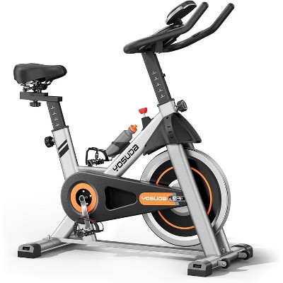 YOSUDA Indoor Cycling Bike Brake Pad/Magnetic Stationary Bike - Cycle Bike with Tablet Mount & Comfortable Seat Cushion