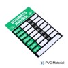 Unique Bargains PVC Self-Adhesive Changeable Store Shop Business Hour Sign - 3 of 4