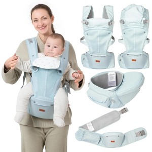 BabbleRoo Baby Carrier 6-in-1 Toddler Carrier with Hip Seat - 1 of 1