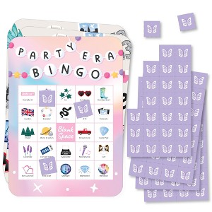 Big Dot of Happiness In My Party Era - Picture Bingo Cards and Markers - Celebrity Concert Party Bingo Game - Set of 18 - 1 of 4