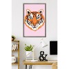 Trends International Illustrated Cool Tiger Framed Wall Poster Prints - 2 of 4