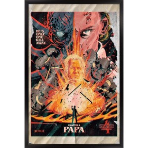 Trends International Netflix Stranger Things: Season 4 - Papa Framed Wall Poster Prints - 1 of 4