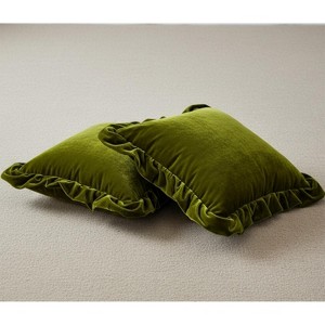 LISM 18x18 Inches Velvet Pillowcases,Decorative Throw Pillow Cover Pack of 2 - 1 of 4