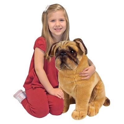 stuffed toy pug dogs