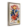 Stupell Industries Antique Oil Lamp Advertisement Black Framed Floater Canvas Wall Art - 3 of 4