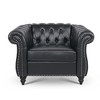 CAVINAS Sofas for Living Room, Modern Sectional Sofa, Upholstered Futon Couch, Oversized Chaise Lounge for Living Room - 2 of 4
