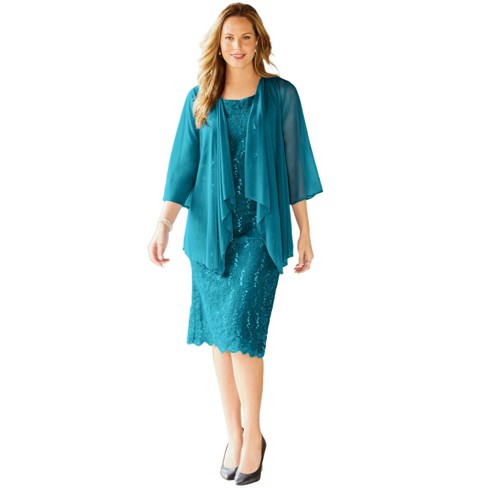 Teal dress jacket womens sales