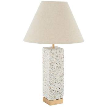 Jannise 21" Table Lamp - Natural/Gold - Safavieh.
