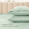 400 Thread Count Organic Cotton Sateen Pillowcase Set by Bare Home - 4 of 4