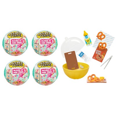 MGA's Miniverse Make It Mini Food Café Series 2 Movie Theater Snack Mini  Collectibles 4pk