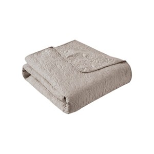Sapphtopaz 1PC Oversized Quilted Throw Blanket, Cooling Blanket Throw Blanket, 60x70", Machine Washable for Living Room or Bedroom - 1 of 4
