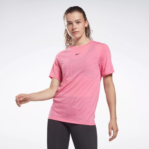 comodidad Teseo micro Reebok Burnout T-shirt Womens Athletic T-shirts X Small True Pink : Target
