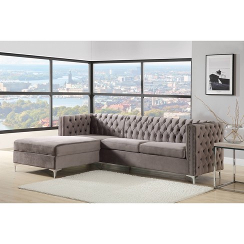 Target deals gray couch