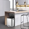 COZONY 30L Stainless Steel Dual-Compartment Kitchen Trash Can with Foot Pedal, Sorting Garbage Bin for Home, Kitchen & Office - 3 of 4