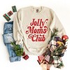 Jolly Mom's Club Distressed - Women's Graphic Sweatshirt - 2 of 4