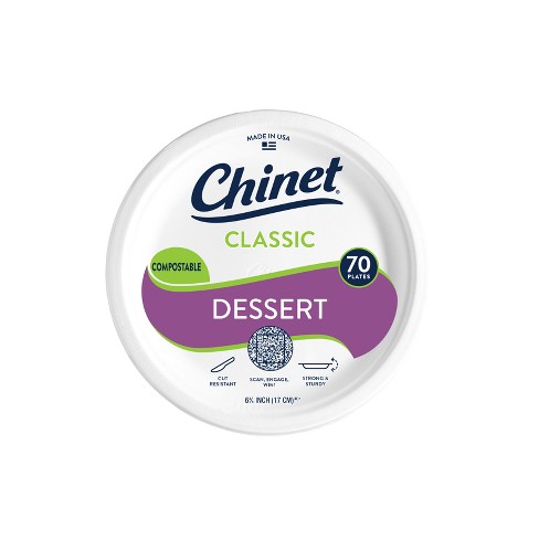 Chinet Classic Dessert Plate 6 3 4 70ct Target