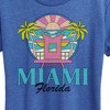 Women's - Instant Message - Miami Florida -Women's Short Sleeve Graphic T-Shirt Short Sleeve Graphic T-Shirt - 2 of 4