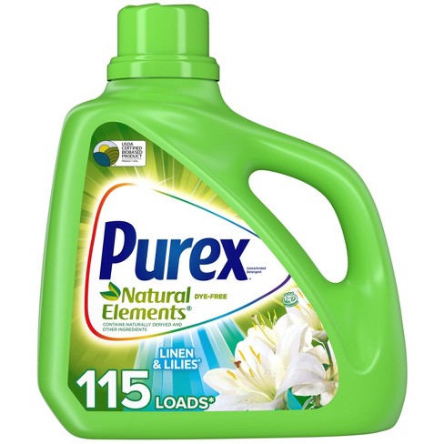 Purex Natural Elements Linen And Lilies He Liquid Laundry Detergent - 150  Fl Oz : Target