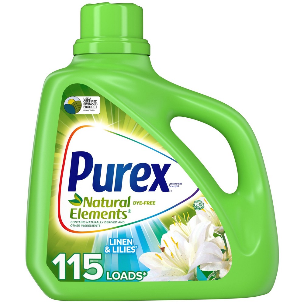 UPC 024200011345 product image for Purex Natural Elements Linen and Lilies HE Liquid Laundry Detergent - 150 fl oz | upcitemdb.com