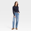 Women's Highest-Rise Vintage Straight Jeans - Universal Thread™ - 3 of 3