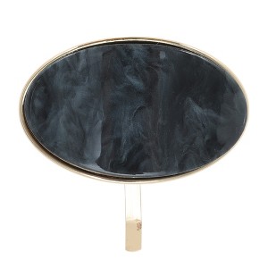 Unique Bargains Women's Oval Ponytail Buckle Hair Clip 1 Pc - 1 of 4