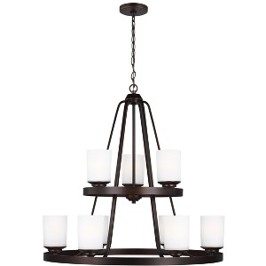 Nine Light Chandelier - 1 of 1